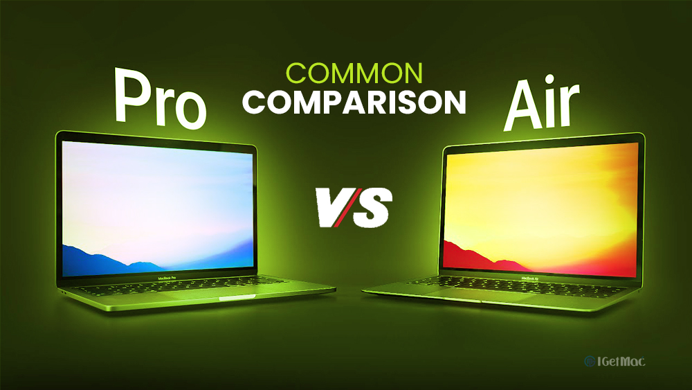 Common Comparison Between M1 MacBook Air vs MacBook Pro
