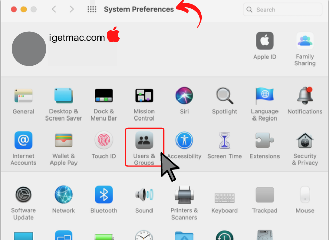 Macbook-System-Preferences-menu